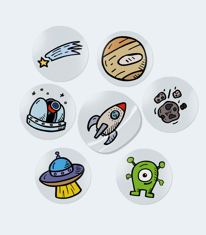 Printed Transfer Stickers